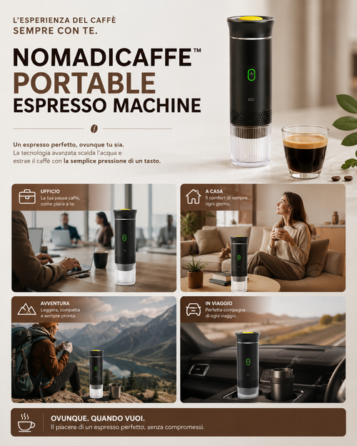 Nomadicaffe macchina da caffè|AromaGo™